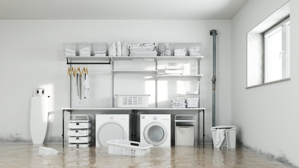 Don't Let Your Basement Become a Waterfall: Protect Your Home with a Sump Pump 3 Basement flooded scaled 1