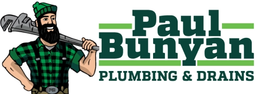 Paul Bunyan logo and name across a grey gradient background