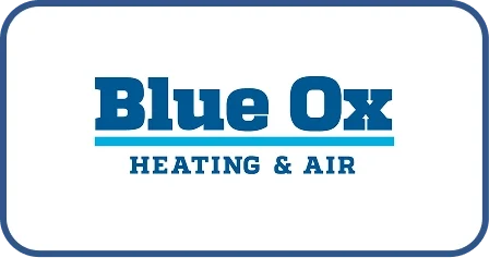 Blue Ox Heating & Air wordmark logo