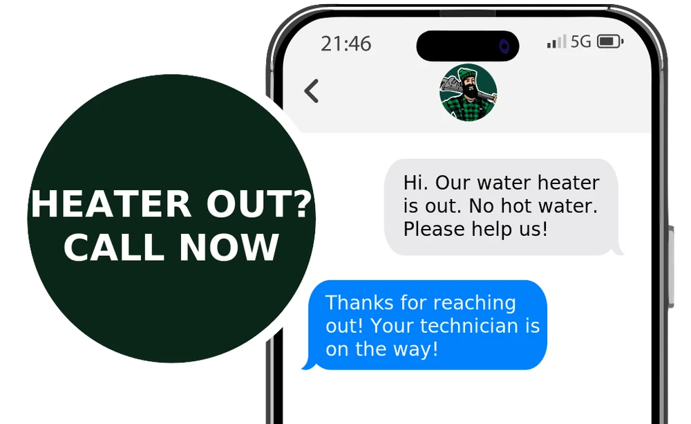 Water heater replacement in Maple Grove MN — Paul Bunyan Plumbing & Drains